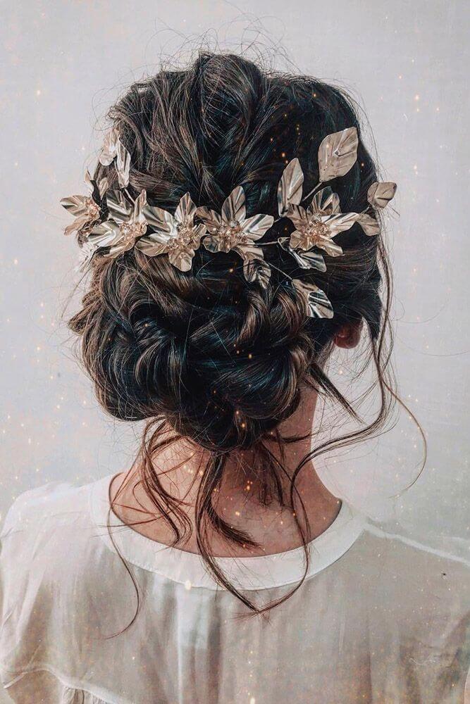 شنیون ساده و شیک در منزل