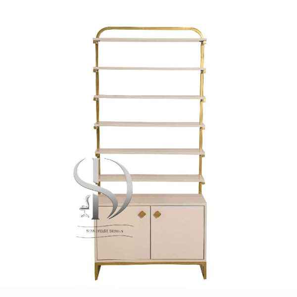 استندلاک MDF فلزی ایستاده کمددار فروزن پایین کمد (لیان)