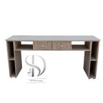 میز ناخن MDF روکش دار دو نفره نیروانا