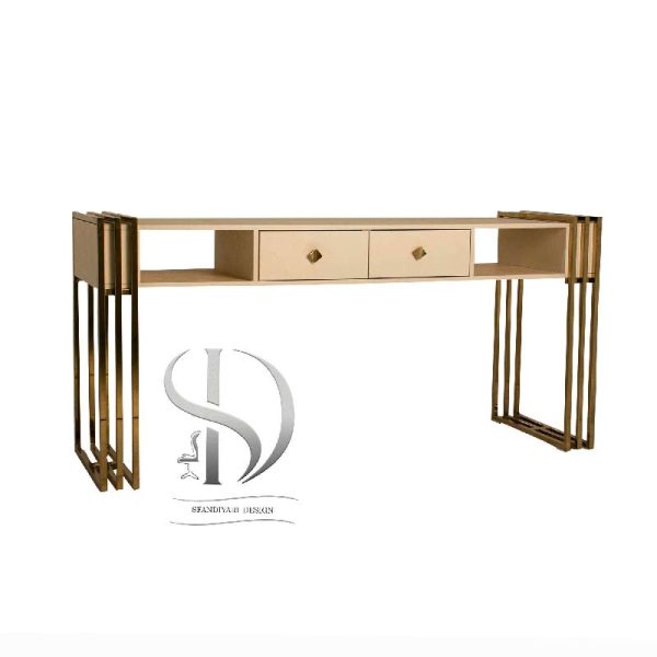 میزناخن زیر پایه فلزی MDF دونفره کریچر 3 خط