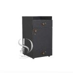 باکس MDF چرخدار کشودار کمددار نیکا دو کشو وسط کمد - تصویر 3