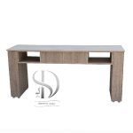 میز ناخن MDF روکش دار دو نفره نیروانا