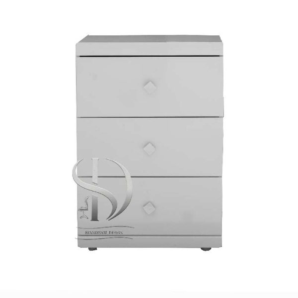 باکس MDF ثابت کشودار پریسان سه کشو