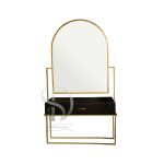 آینه کنسول MDF فلزی ایستاده یکرو کشودار آیدا - تصویر 2