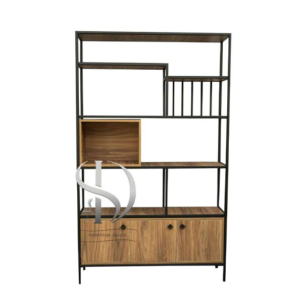 ویترین فلزی MDF ایستاده ایرسا