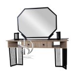 آینه کنسول MDF فلزی ایستاده یکرو پروان بزرگ