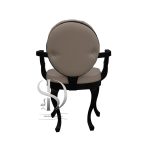 مبل فلزی  یک نفره گیوانو دسته هلال پایه آهویی - تصویر 5