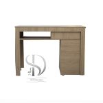 میز ناخن MDF  روکشدارکشو داریک نفره  تامرکنار اپال کمد دار - تصویر 2