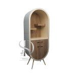 بار قهوه MDF ایستاده ساده رایان دو کشو