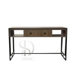 میزناخن پایه فلزی MDF  دونفره ارسی - تصویر 5