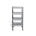 ترولی فلزی MDF جانسون شارپ چهار طبقه - تصویر 4