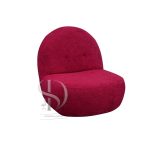 مبل چوبی روکش پارچه یک نفره ریما - تصویر 5