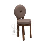 صندلی چوبی دونات نو پایه چوبی - تصویر 3