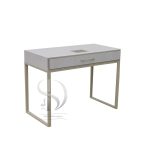 میزناخن پایه فلزی MDF یک نفره کارولین