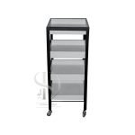 ترولی فلزی MDF جانسون شارپ چهار طبقه - تصویر 2