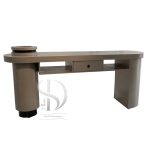 میز ناخن MDF کشودار لانکوم فلاور باکسدار دو نفره - تصویر 3