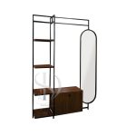 رگال آینه فلزی MDF ایستاده دلوار یک رو باکسدار(آینه رایان) - تصویر 2
